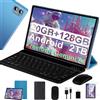 Suaat Tablet Android Octa Core da 10 pollici con 20 GB RAM + 128 GB ROM (2 TB