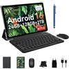 TABWEE 11 Pollici Tablet Android 16, Tablet con Tastiera, 24GB RAM+128GB
