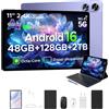 Popux P11 Pro Tablet Android 16,2.4K Tablet 11 Pollici con Penna, 48 GB RAM +