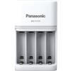 eneloop Caricabatterie SmartPlus per Batterie AA/AAA Ni-MH, 1-4 Batterie, con 10 Funzioni di Sicurezza, Ricarica Rapida 1,5 Ore