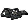 ASUS Ventole Asus ProArt PF120 120mm PWM - Pack da 3, Nero