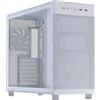 ASUS Case Asus Prime AP303 TG Mid-Tower ATX - Vetro Temperato, Bianco