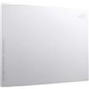 ASUS Mouse Pad Gaming Asus ROG Moonstone Ace L - 500x400 mm Superficie in Vetro, Bianco