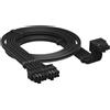 Corsair Alimentatore Corsair Cavo 12VHPWR Type 4 90° 12V-2x6 650mm, Stile B - Nero