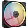 Corsair Ventole Corsair iCUE LINK LX140-R RGB PWM Reverse 140mm - Singola, Nero