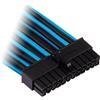 Corsair Alimentatore Corsair Premium Sleeved ATX 24-pin, Type 4 (Generation 4) - Blu/Nero