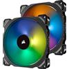 Corsair Ventola Corsair ML140 PRO RGB, Premium Magnetic Levitation, Confezione da 2 - 140mm