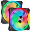 Corsair Ventola Corsair QL Series QL140 RGB LED, 140mm - Kit 2 Ventole & Lighting Node CORE