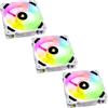 Corsair Ventola Corsair LL Series LL120 RGB LED Bianca, 120mm - Kit 3 Ventole & Controller