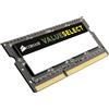 Corsair Kit RAM DDR5 Corsair SoDimm DDR3 PC3-10600, 1.333 Mhz, C9 - Kit 4Gb (2x 2Gb)
