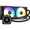 Corsair Dissipatore a Liquido Corsair iCUE H100i ELITE LCD Liquid CPU Cooler - 240 mm