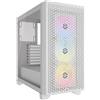 Corsair Case Corsair 3000D RGB Airflow, Mid-Tower - Bianco