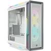 Corsair Case Corsair iCUE 5000T RGB Mid-Tower - Tempered Glass Smart, Bianco