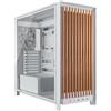 Corsair Case Corsair FRAME 5000D WOOD RS Tempered Glass, Mid-Tower - Bianco/Rovere