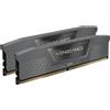 Corsair Kit RAM DDR5 Corsair Vengeance DDR5 RGB 6400 MT/s CL32 AMD EXPO Intel XMP - Grigio - 32GB (2x16GB)