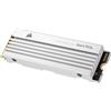 Corsair SSD Corsair MP600 PRO LPX PCIe Gen4x4 NVMe M.2 SSD per PS5, Bianco - 4TB