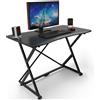 TECHLY Gaming - Accessori - Scrivania Gaming Ergonomica Tavolo Da Gioco Per Pc 110 C...
