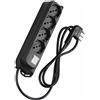FME Adattatore/connettore - Elettrico - Multipresa 4 Posti Schuko Con Interruttor...