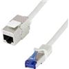 LOGILINK Cavo - Rete - Cavo Prolunga Patch Cat.6a S/ftp 3 Metri Grigio
