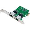 LOGILINK Rete - Scheda Di Rete 2 Porte Gigabit Pci Express