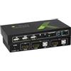 TECHLY Rete - Kvm Switch 2x1 Con Usb E Hdmi 4k