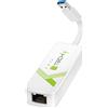 TECHLY Rete - Adattatore Convertitore Usb 3.0 Ethernet Gigabit Rj45 Lan