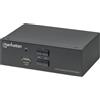 MANHATTAN Rete - Switch Kvm Displayport 1.2 A 2 Porte 4k Con Audio