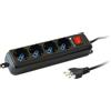 TECHLY Adattatore/connettore - Elettrico - Multipresa 4 Posti Italiana Bipasso Con I...