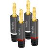 LOGILINK Adattatore/connettore - Video - Spina A Banana 2 Coppie (2x2 Connettori)