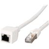 Non applicabile Cavo - Rete - Cavo Patch Rj45 Di Prolunga Cat 6a S/ftp Awg26 3 Metri Bianco