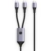 TECHLY Adattatore/connettore - Computer - Cavo Di Ricarica Sdoppiatore Usb-c™ ...
