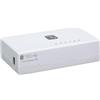 TECHLY Rete - Switch Hub 10/100 Mbps Fast Ethernet 5 Porte