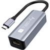Non applicabile Rete - Adattatore Convertitore Usb-c™ 3.2 A Rj45 Gigabit