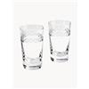 WEDGWOOD Set di 2 bicchieri da long drink in cristallo Neo - Trasparente