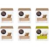 NESCAFÉ DOLCE GUSTO Cortado Caffè Espresso Macchiato 5 confezioni, Cappuccino 1 confezione (96 capsule)