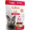 CALIBRA Cat Life Pouch Adult Beef in gravy 85 g manzo in salsa per gatti