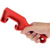 VIFERR Secchio di plastica di colore può aprire coperchio strumento di apertura per la casa ufficio garage rosso