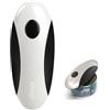 Nikou Apriscatole Elettrico Ricaricabile, Automatico Apriscatole One Touch Bordo Liscio Magnetico Apribarattoli, Senza Contatto per Anziani e Artritici (500 mAh)