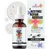 Purifect by Symphony Beauty Restore Repair Reverse Niacinamide Eye Serum with Vitamin E Oil, Anti-Aging Niacinamide Serum Helps Restore Elasticity and Lighten Dark Circles 30ml