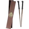 Paladone Bacchette Harry Potter Set di 2 Bacchette con Custodia, Regalo Magico per Fan