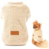 SMALLLEE_LUCKY_STORE Pet a coste in pile maglioni pullover felpa per cani di piccola taglia gatto cucciolo Yorkie Chihuahua caldo inverno vestiti