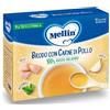 Mellin Spa Mellin Brodo Con Carne Di Pollo 10 Bustine Monodose Da 5 Grammi