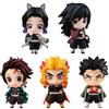 Megahouse Demon Slayer: Kimetsu no Yaiba da collezione 5 pezzi Tanjiro e la mascotte Hashira Set A 5 cm MEHO829055