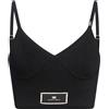ELISABETTA FRANCHI - Top - Nero
