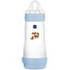 Mam Biberon Easy Start 320 Ml, Anticolica Per Allattamento Misto, Riduce Le Bolle D'aria e Il Rischio Di Coliche, 4+ Mesi, Autosterilizzante, Tettarella Misura 3, Verde, 1 Pezzo