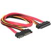 DeLOCK SATA Cable 0.5m cavo SATA 0,5 m Rosso
