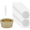 100 Pezzi Kit Ricarica Capsule con Base da 62 Mm per Cucina, Amanti Del Caffè