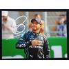 LEWIS HAMILTON autografo Mercedes F1 - foto 18x13 cm photo hand SIGNED heart