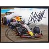 MAX VERSTAPPEN autografo Red Bull F1 - foto 18x13 cm photo hand SIGNED win