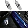 GZZHENGYE 2 pezzi luci porta logo per Dodge Challenger Hornet GT R/T, luci di cortesia a LED per proiezione di pozzanghere di benvenuto accessori (Bianco)